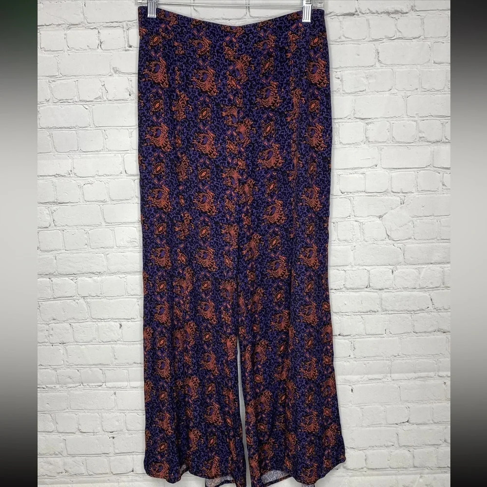 Anthropologie Tessie Wide-Leg Cropped Pants Culottes by Elevenses, Size 4, NWOT - Picture 3 of 10